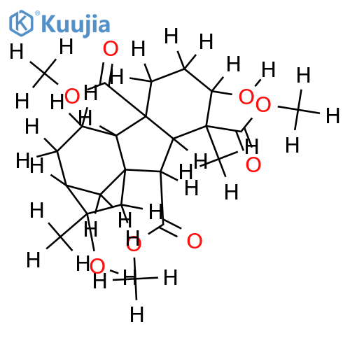 Gibberellin A(13)-trimethylester structure