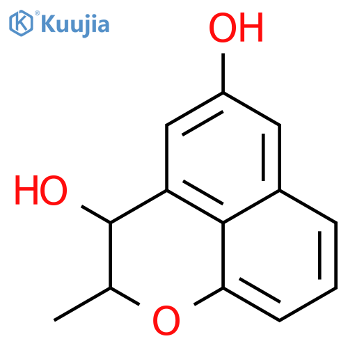 2,3-Dihydro-2-methylnaphtho[1,8-bc]pyran-3,5-diol structure