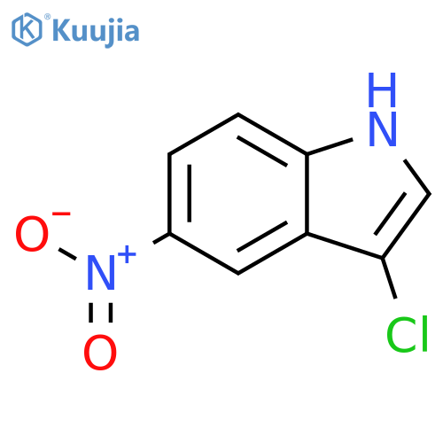 3-chloro-5-nitro-1H-Indole structure