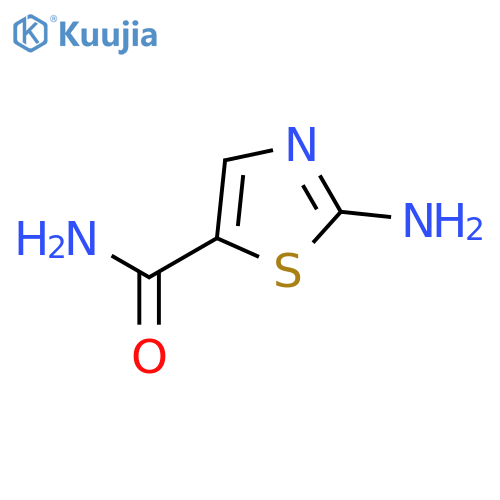 2-Amino-1,3-thiazole-5-carboxamide structure
