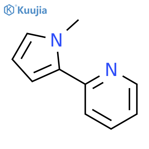 2-(1-methyl-1H-pyrrol-2-yl)pyridine structure