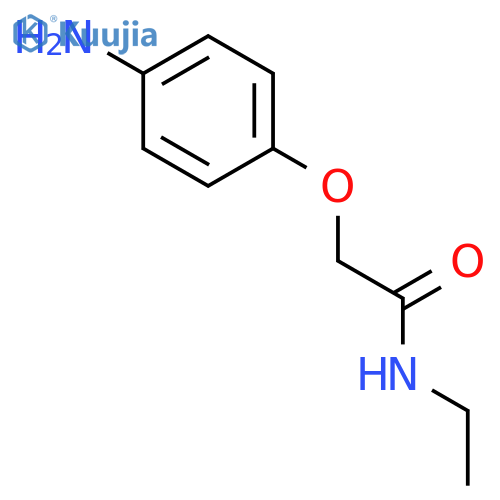 2-(4-Aminophenoxy)-N-ethylacetamide structure