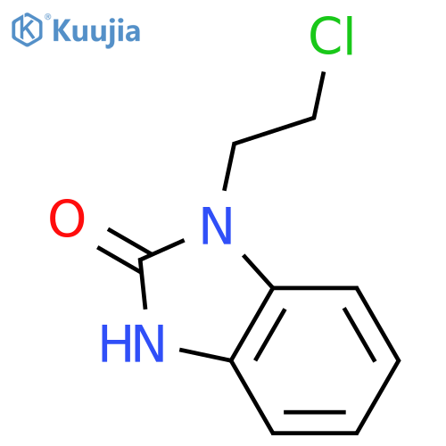 3-(2-Chloroethyl)benzimidazolidin-2-one structure