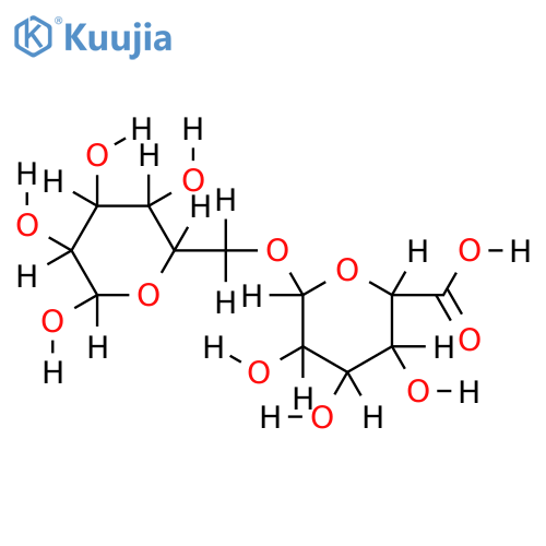 6-O-(alpha-D-Galacto-pyranosyluronsaeure)-D-galactopyranose structure