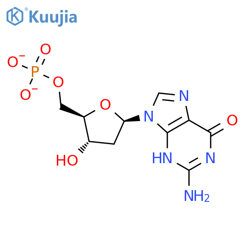 5'-Guanylic acid,2'-deoxy-, disodium salt, tetrahydrate (9CI) structure