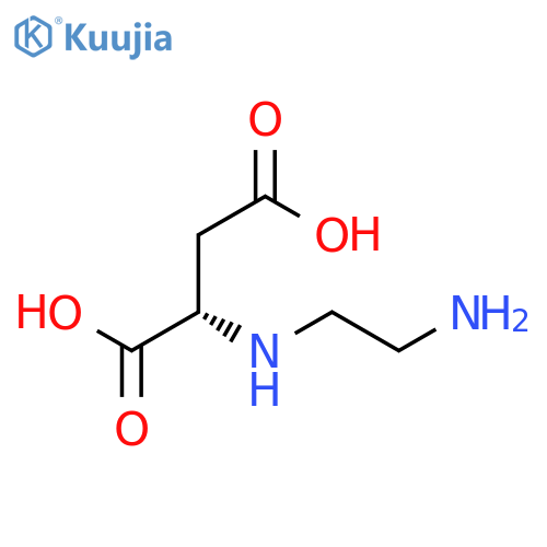 Aspartic acid, N-(2-aminoethyl)- structure