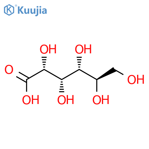 D-Gluconic acid structure