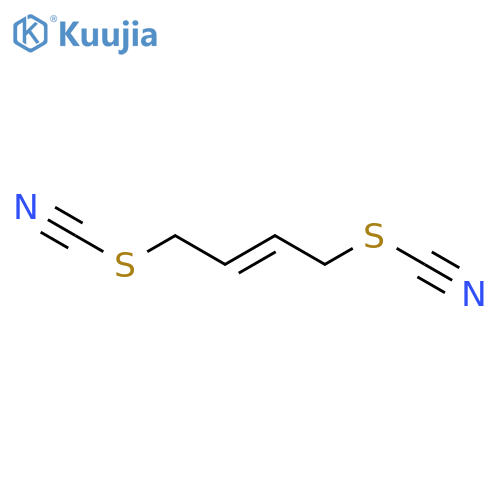 THIOCYANIC ACID, 2-BUTENE-1,4-DIYL ESTER structure