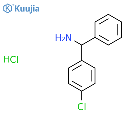 4-Chlorobenzhydrylamine Hydrochloride structure