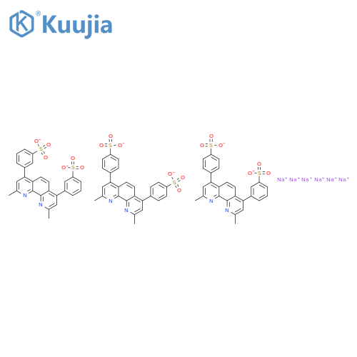 Bathocuproine disulfonate disodium structure