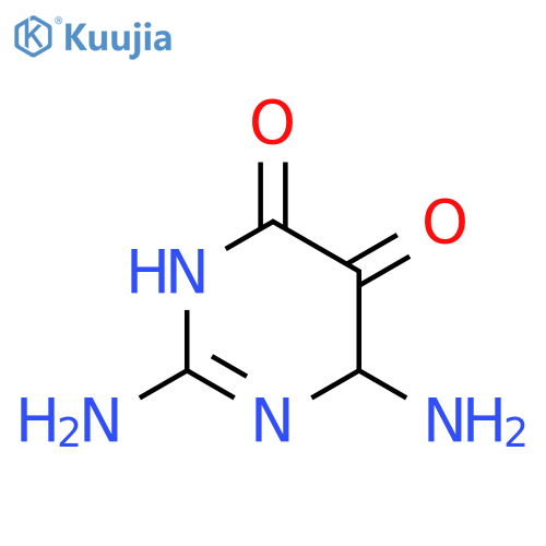 2,6-diamino-3,6-dihydro-4,5-pyrimidinedione structure