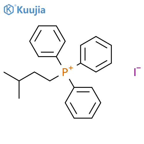 (3-methylbutyl)triphenylphosphanium iodide structure