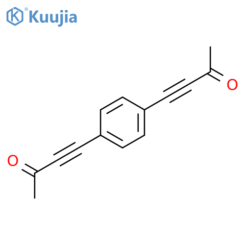 3-Butyn-2-one, 4,4'-(1,4-phenylene)bis- structure