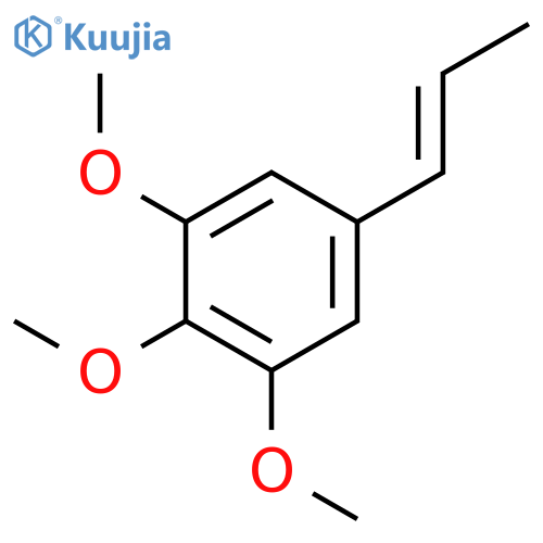Benzene,1,2,3-trimethoxy-5-(1E)-1-propen-1-yl- structure
