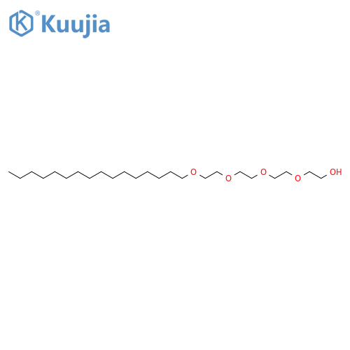 2-[2-[2-(2-hexadecoxyethoxy)ethoxy]ethoxy]ethanol structure