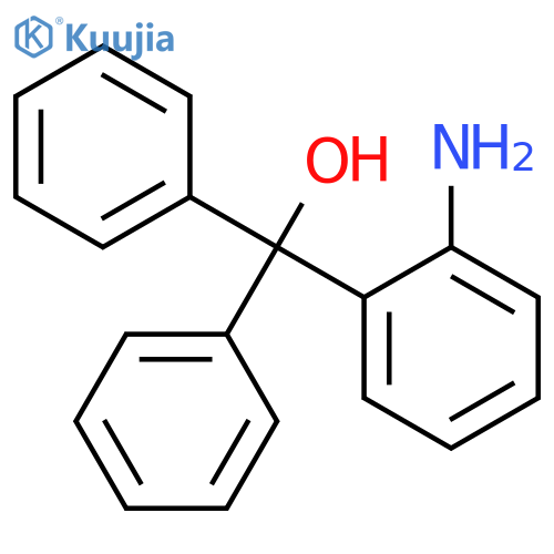 (2-Aminophenyl)(diphenyl)methanol structure