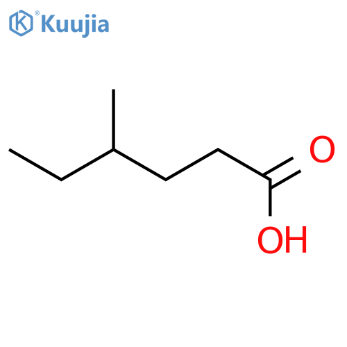 (4r)-4-methylhexanoic Acid structure