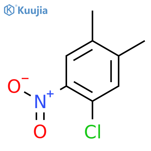 1-Chloro-4,5-dimethyl-2-nitrobenzene structure