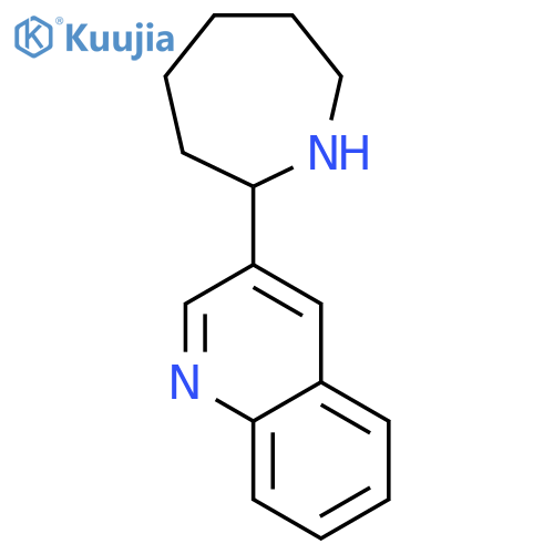 3-(azepan-2-yl)quinoline structure