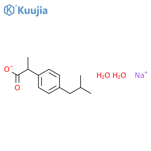 Ibuprofen Sodium Salt Dihydrate structure