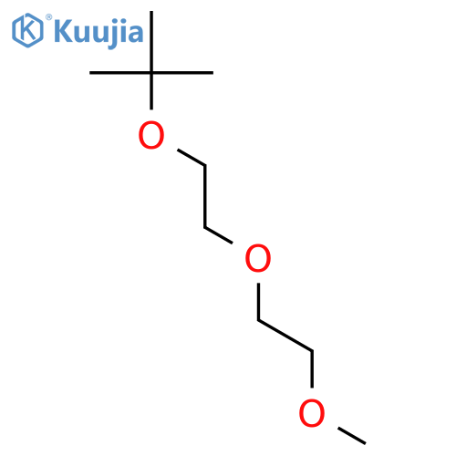 Propane,2-[2-(2-methoxyethoxy)ethoxy]-2-methyl- structure