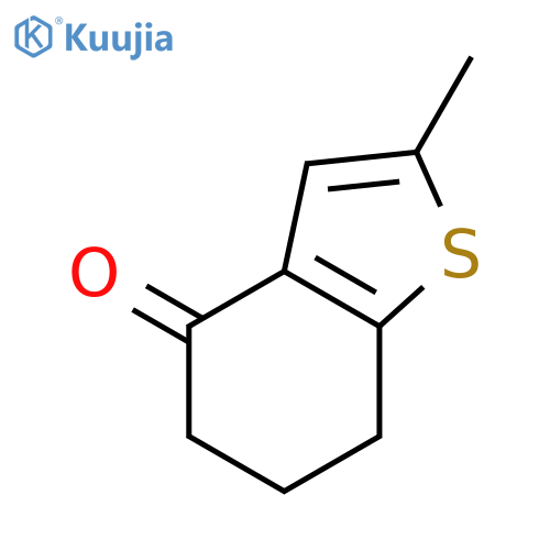 2-methyl-4,5,6,7-tetrahydro-1-benzothiophen-4-one structure