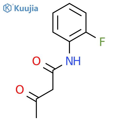 N-(2-Fluorophenyl)-3-oxobutanamide structure