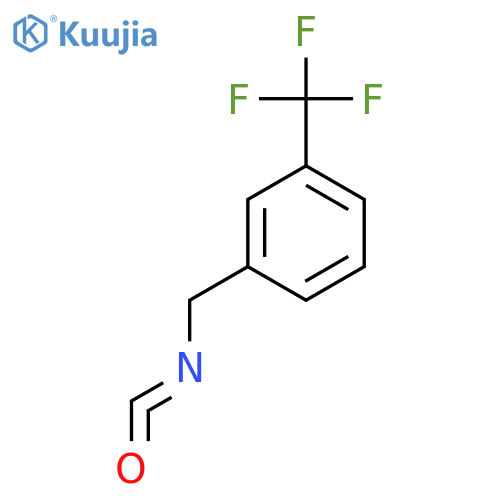 1-(isocyanatomethyl)-3-(trifluoromethyl)benzene structure