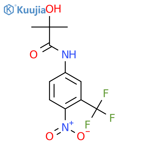 Hydroxyflutamide structure