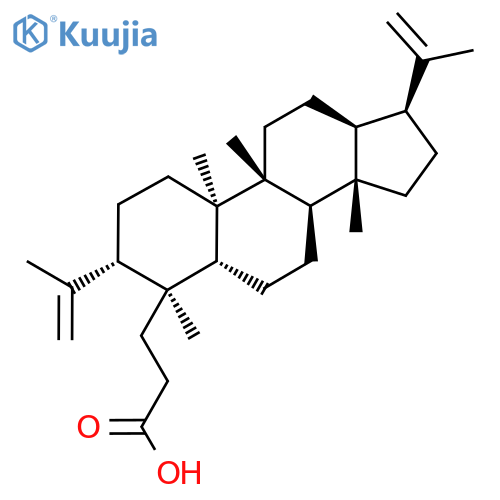 (21S)-3,4-Seco-A'-neogammacera-4(23),22(29)-dien-3-oic acid structure