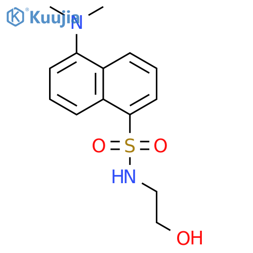 Dansyl-ethanolamine structure