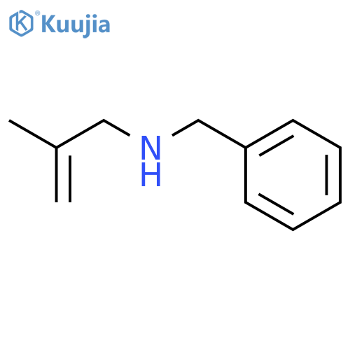 N-benzyl-2-methyl-2-propen-1-amine hydrochloride structure
