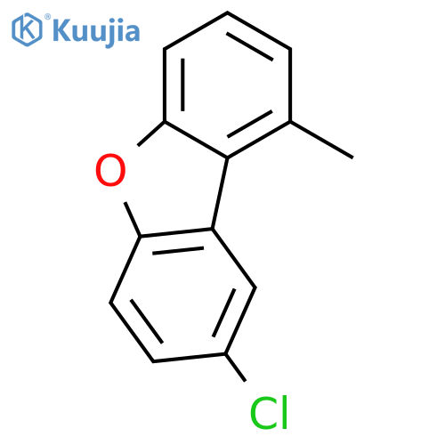 Dibenzofuran, 8-chloro-1-methyl- structure