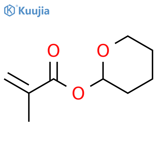 2-Propenoic acid, 2-methyl-, tetrahydro-2H-pyran-2-yl ester structure