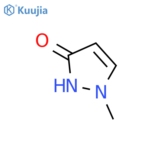 1-methyl-2,3-dihydro-1H-pyrazol-3-one structure