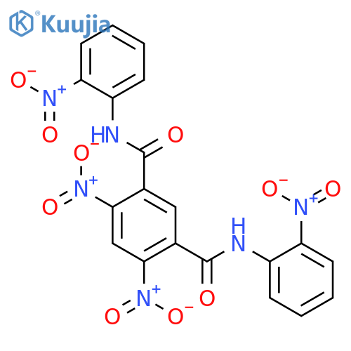 1,3-Benzenedicarboxamide, 4,6-dinitro-N,N'-bis(2-nitrophenyl)- structure