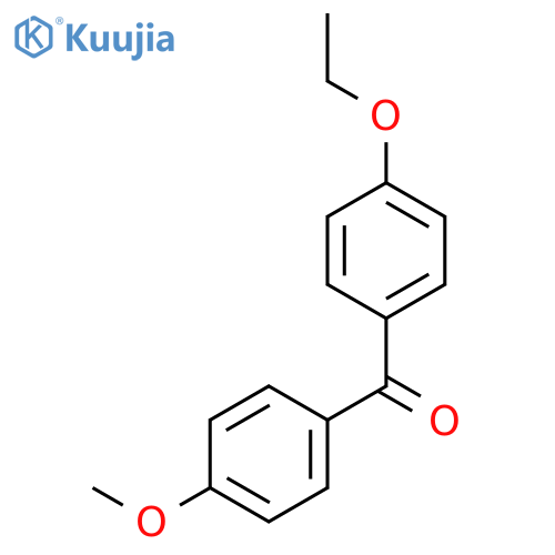(4-ethoxyphenyl)(4-methoxyphenyl)methanone structure