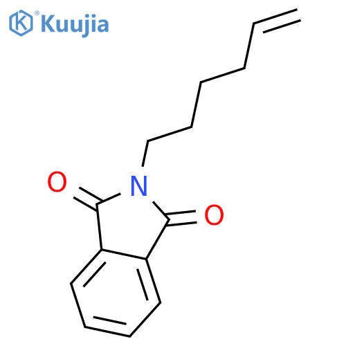 1H-Isoindole-1,3(2H)-dione, 2-(5-hexenyl)- structure