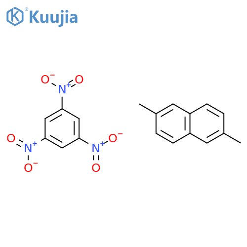 Naphthalene, 2,6-dimethyl-, compd. with 1,3,5-trinitrobenzene (1:1) structure
