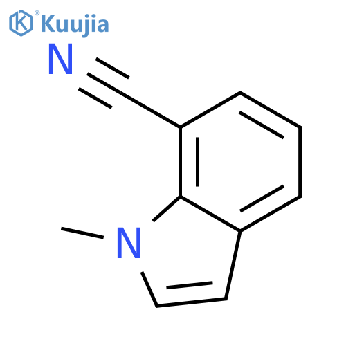 1-Methyl-1H-indole-7-carbonitrile structure