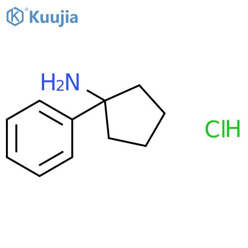 1-Phenylcyclopentylamine Hydrochloride structure
