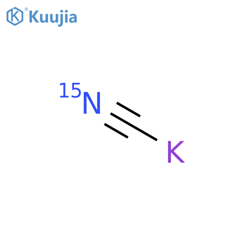 potassium cyanide-15n structure