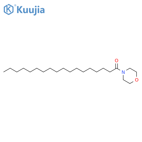 Morpholine, 4-(1-oxooctadecyl)- structure