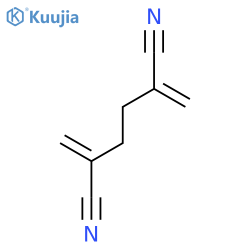 Hexanedinitrile, 2,5-bis(methylene)- structure