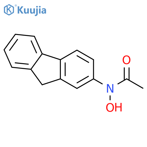 N-9H-Fluoren-2-yl-N-hydroxy-acetamide structure