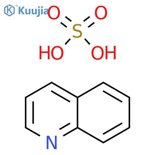 quinolinium hydrogen sulphate structure