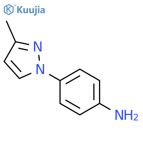 4-(3-Methyl-1H-pyrazol-1-yl)aniline structure