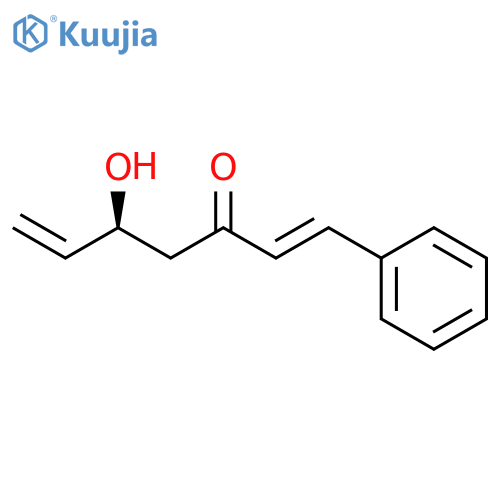 1,6-HEPTADIEN-3-ONE, 5-HYDROXY-1-PHENYL-, (5S)- structure