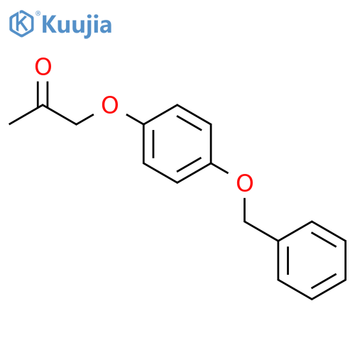 (4-(Benzyl-Oxy)-Phenoxy)-2-Propanone structure