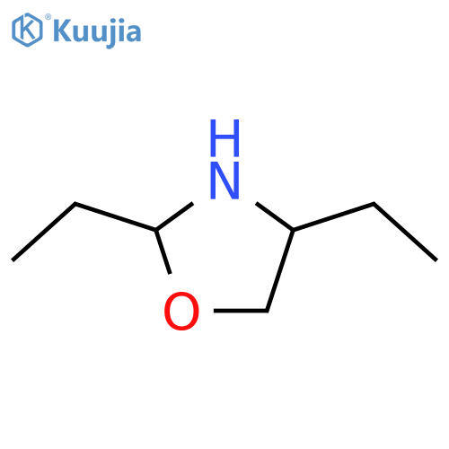 2,4-diethyl-1,3-oxazolidine structure
